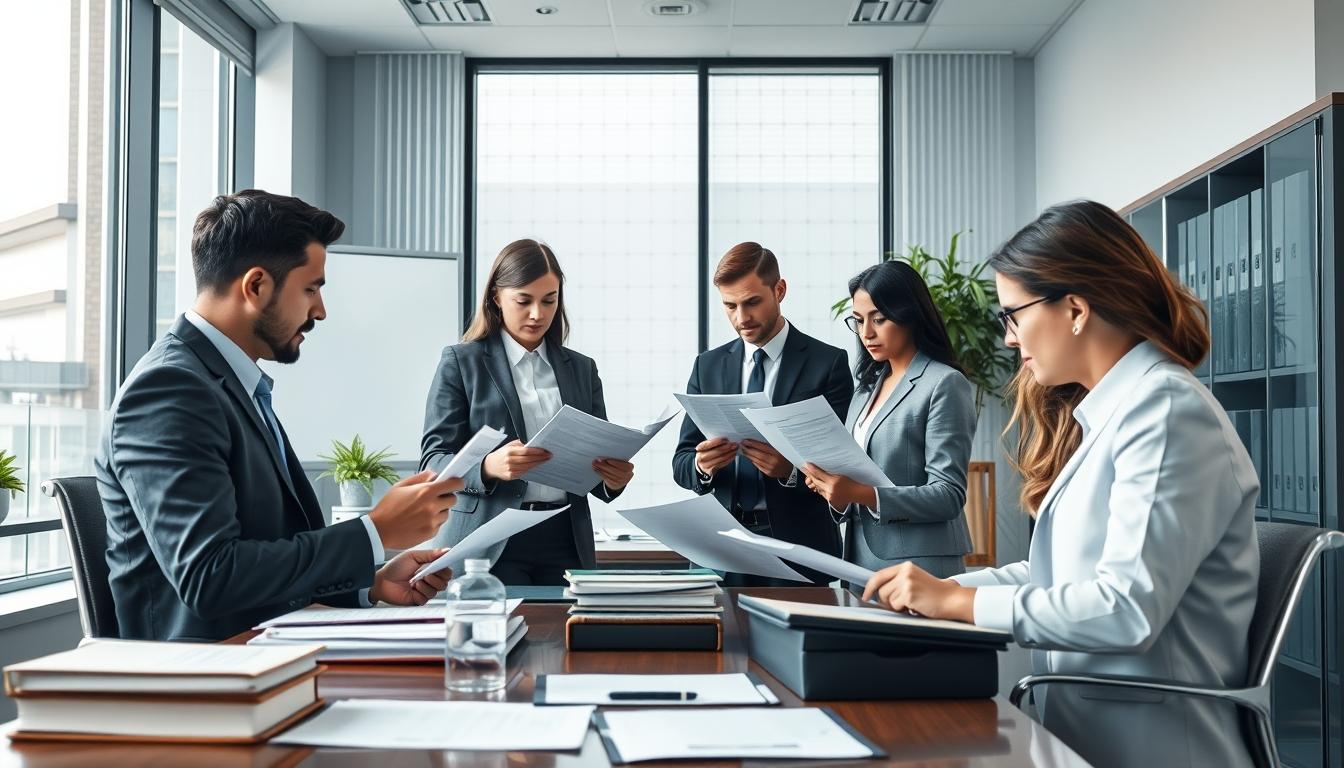 Property settlement documents and transfer review